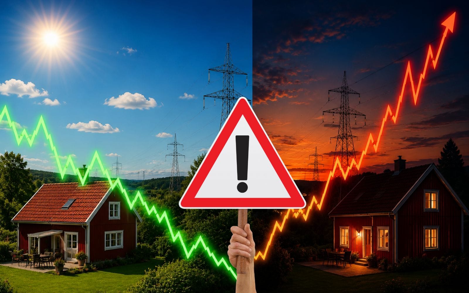 Svenska kraftnät varnar: Räkna med höga elpriser och stora prissvängningar i sommar