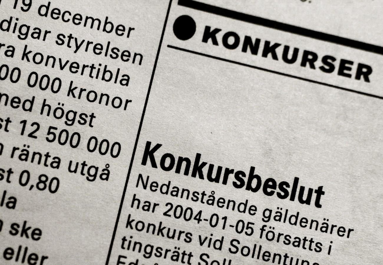 Fler företag i konkurs i juli – men vissa branscher visar motståndskraft