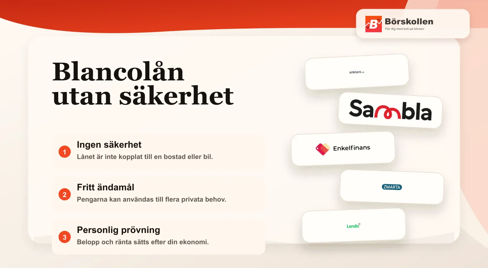 Blancolån