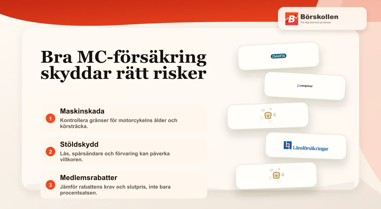 Bästa MC försäkringen 2026: Jämför MC försäkring och pris