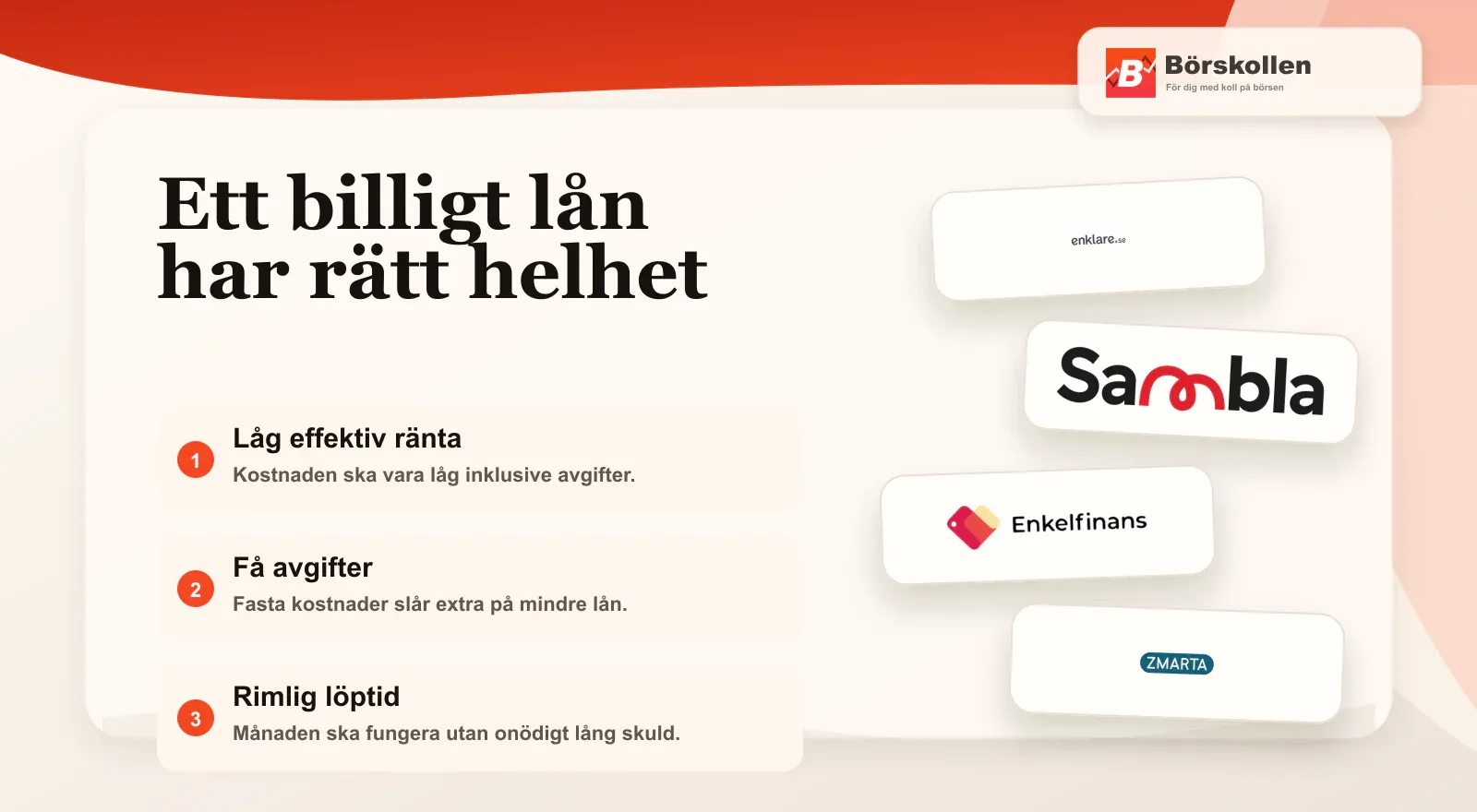 Vad som kännetecknar ett billigt privatlån