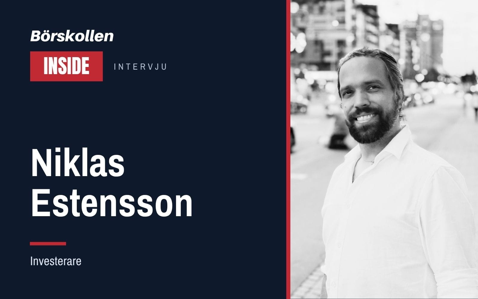 Niklas Estensson har hittat sin edge i småbolag och emissioner: ”Det är kul när det är svårt”