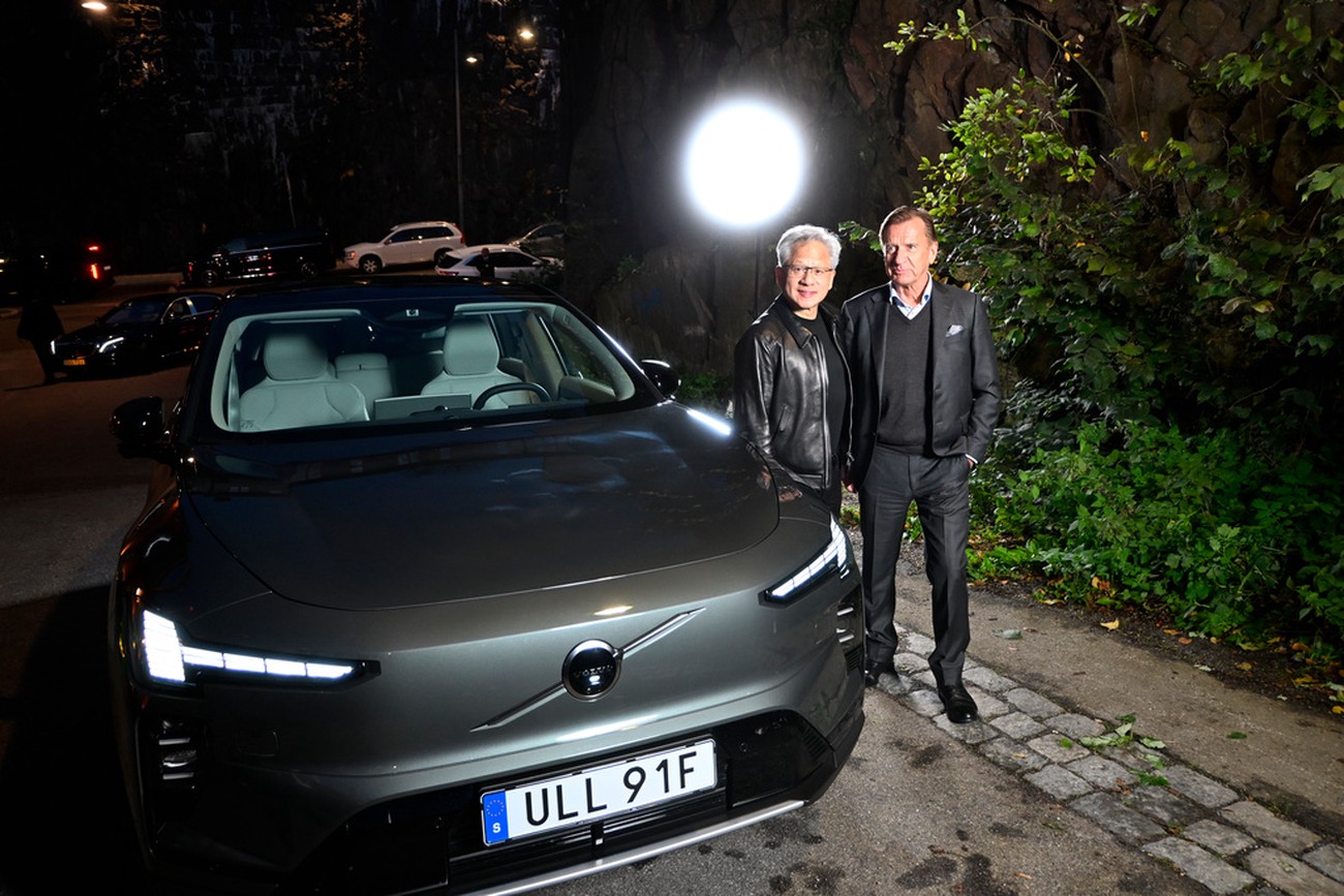 Volvo satsar på självkörande bilar – fördjupar samarbete med Nvidia