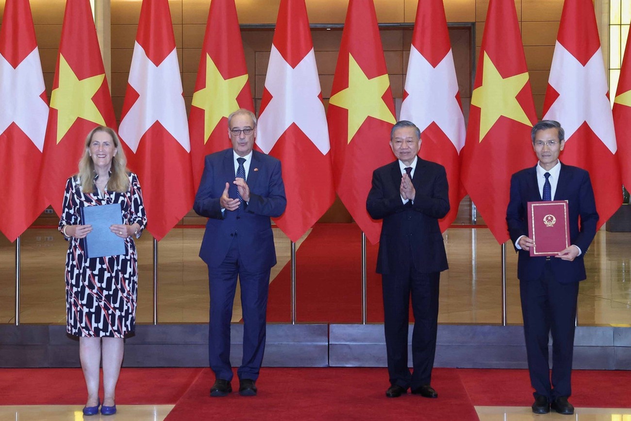 Vietnam knyter frihandelsavtal med fyra europeiska länder