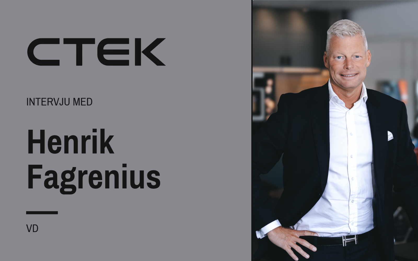 CTEK stärker marginalen – siktar på mer än fördubblad försäljning