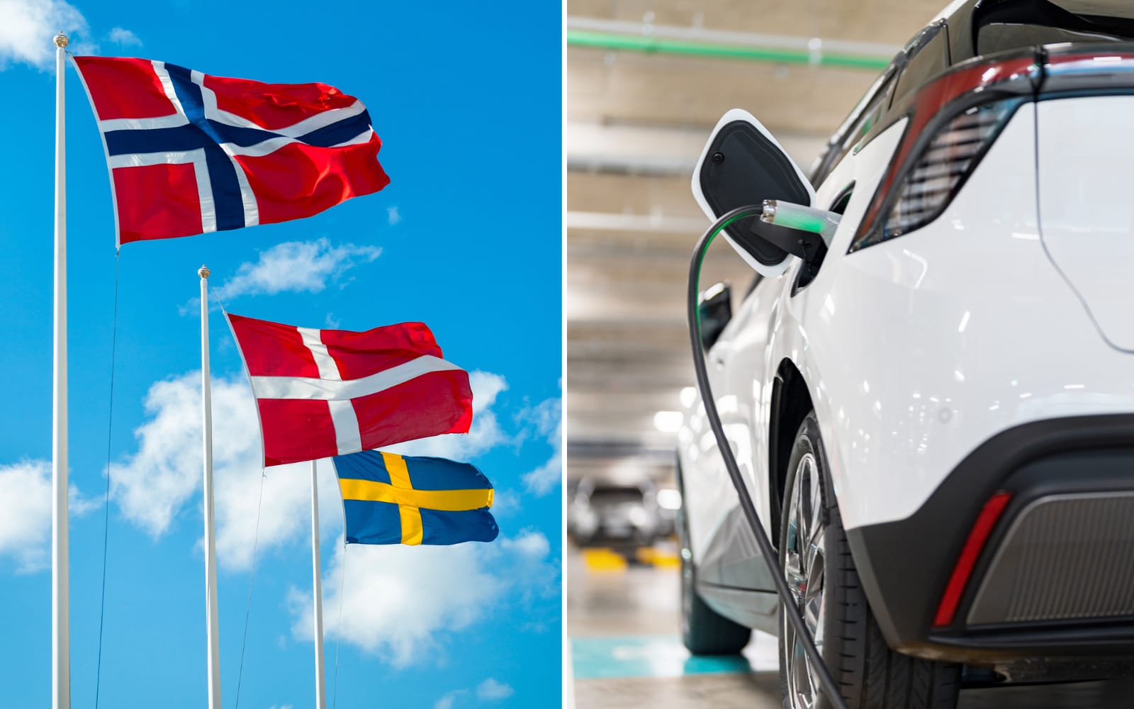 Nordisk jämförelse: Så stort är Sveriges elbilsgap till grannländerna