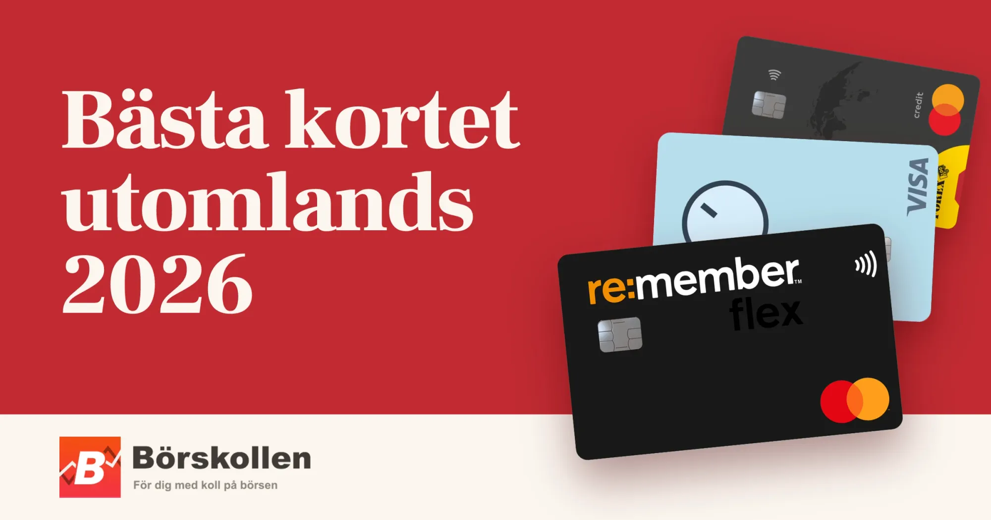 Bästa kortet utomlands 2026
