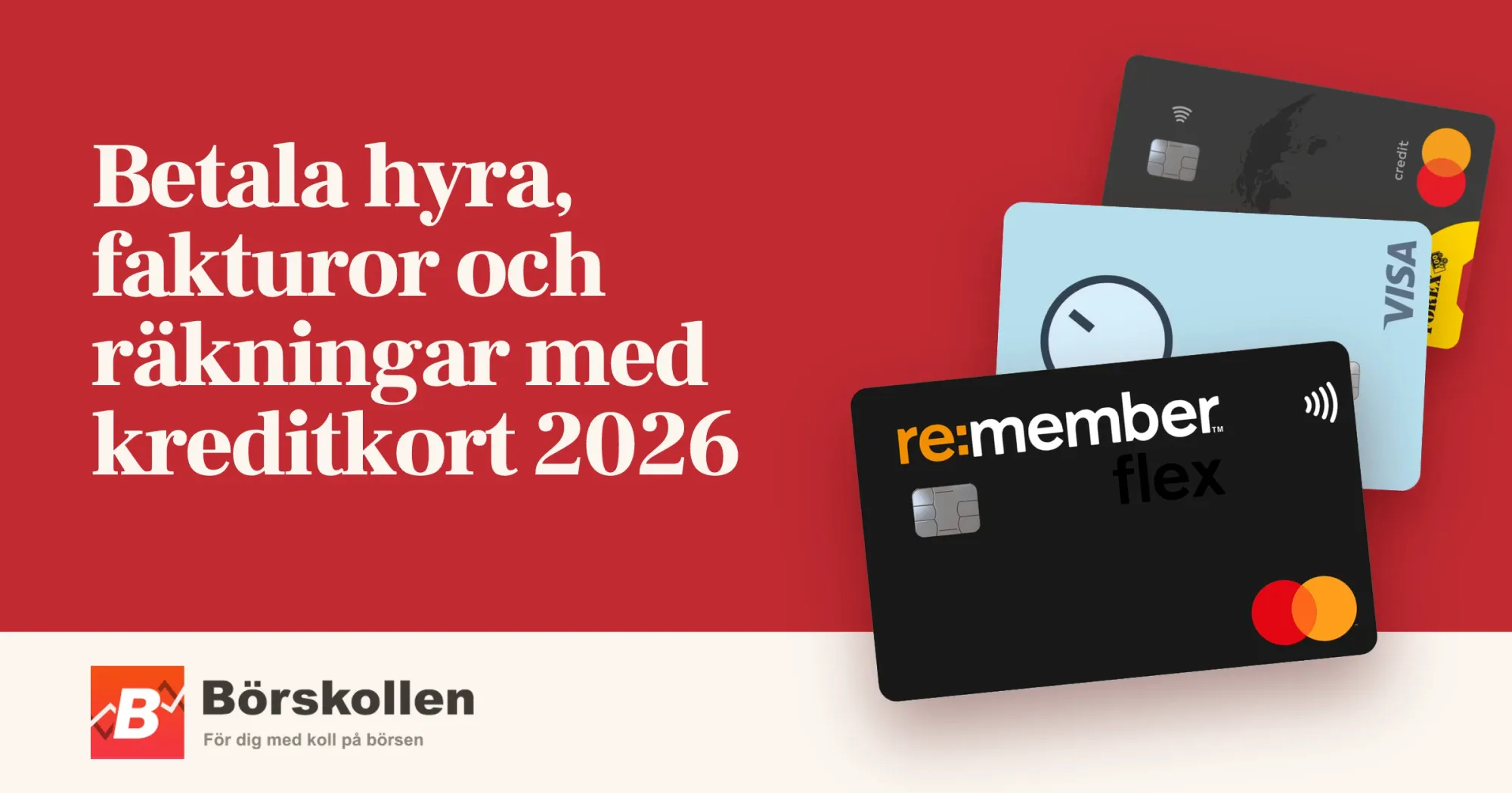 Betala hyra, fakturor och räkningar med kreditkort 2026