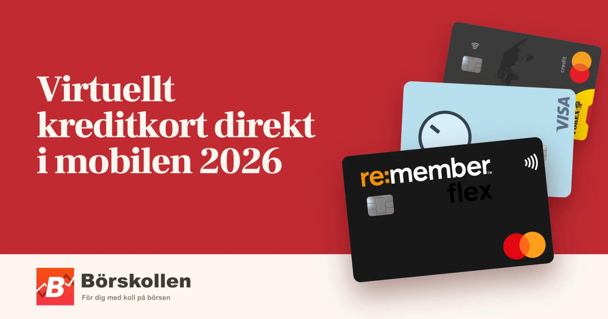 Virtuellt kreditkort direkt i mobilen 2026