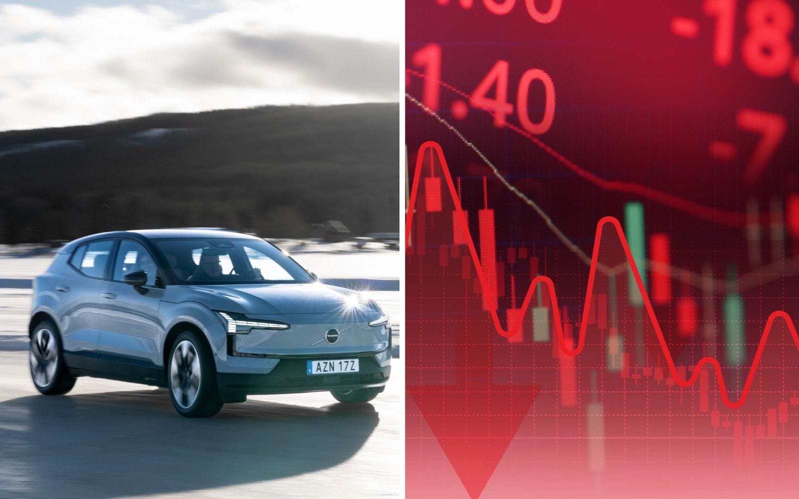 Volvo Cars resa mot botten – nu kapas riktkurserna